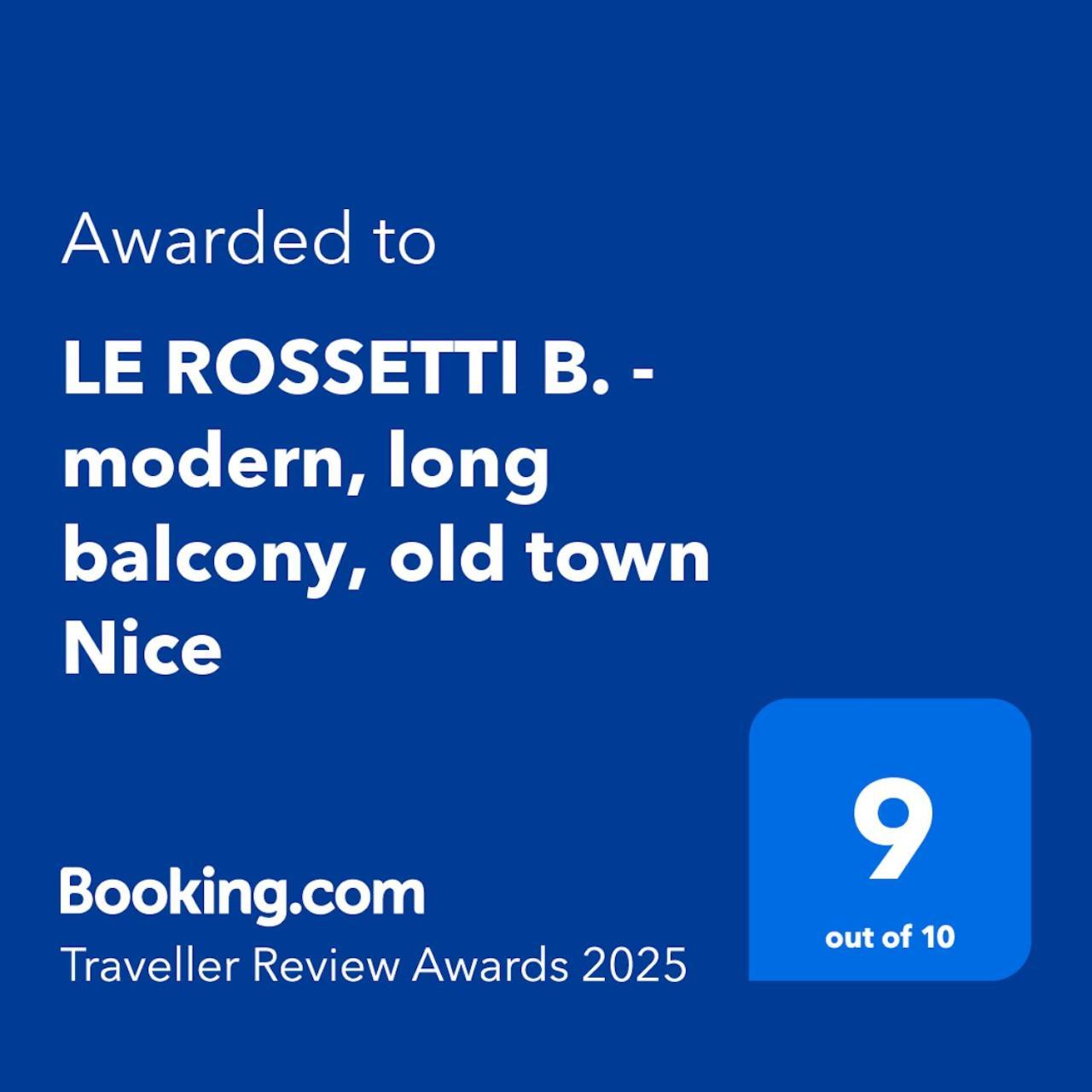 Le Rossetti B. - Modern, Long Balcony, Old Town Nice Ngoại thất bức ảnh